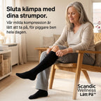 Lätt På™ – Bambu stödstrumpa för seniorer