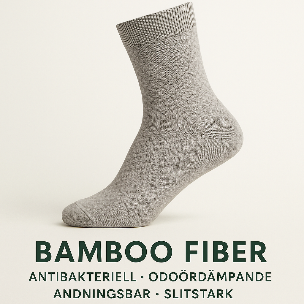 Unisex Strumpor i Bambu- Hög ankel