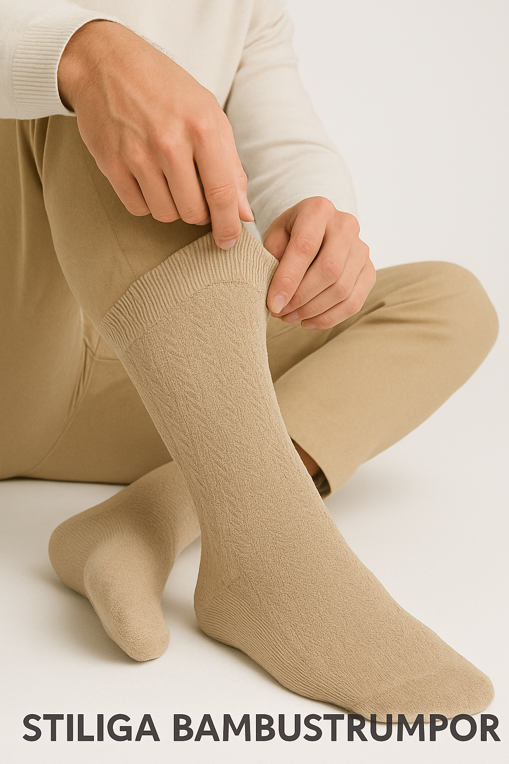 Unisex Strumpor i Bambu- Hög ankel