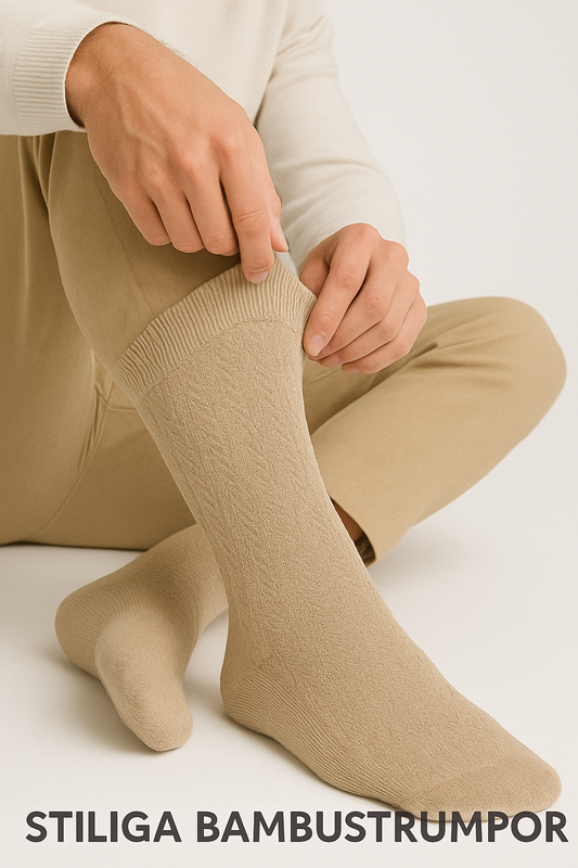 Unisex Strumpor i Bambu- Hög ankel