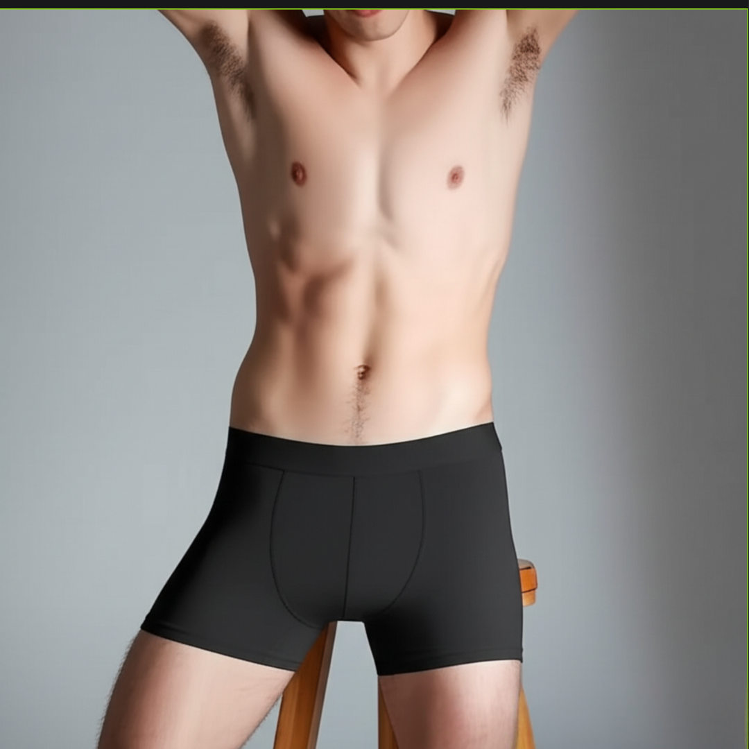 3-pack Premium Bambu Boxer Herr – Supermjuk, Luktresistent & Fukttransporterande Scandic wellness